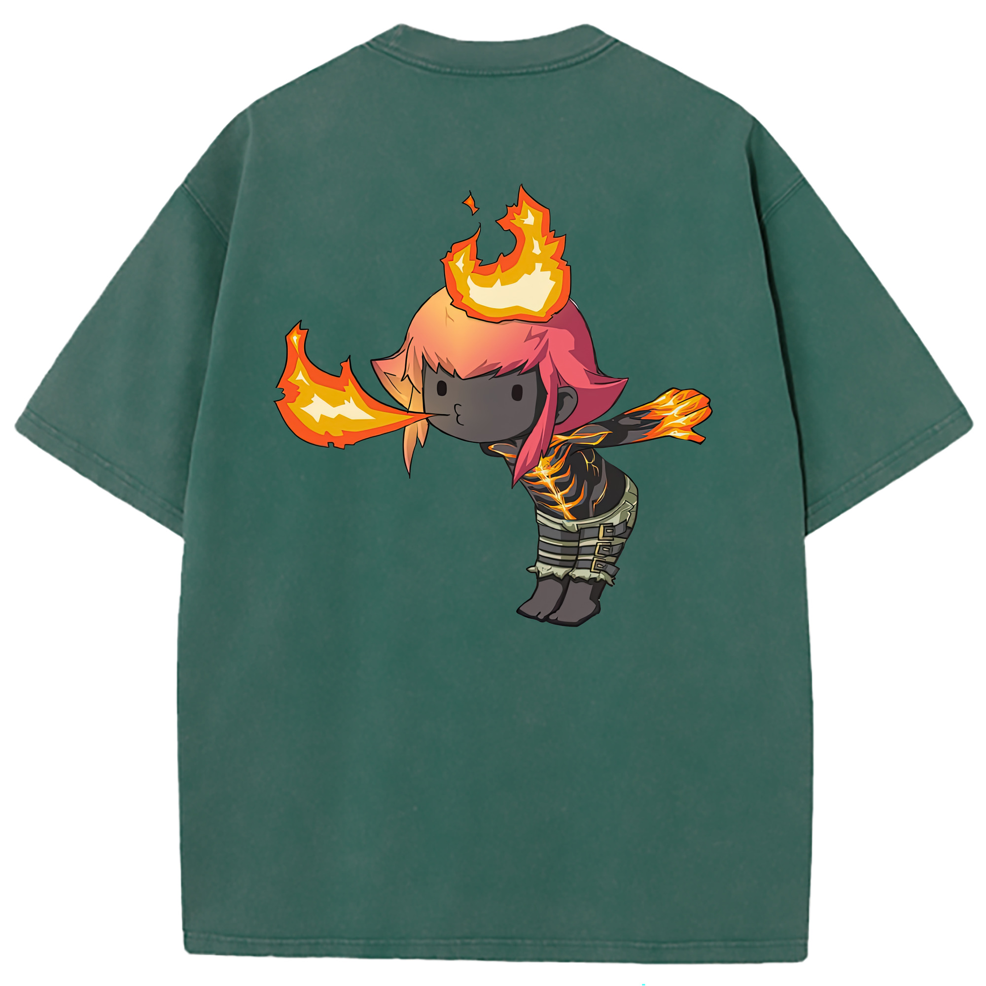 （画像用） リーグ・オブ・レジェンド League of Legends LOL 綿100% ヴィンテージ風 半袖Tシャツ（背面プリント）